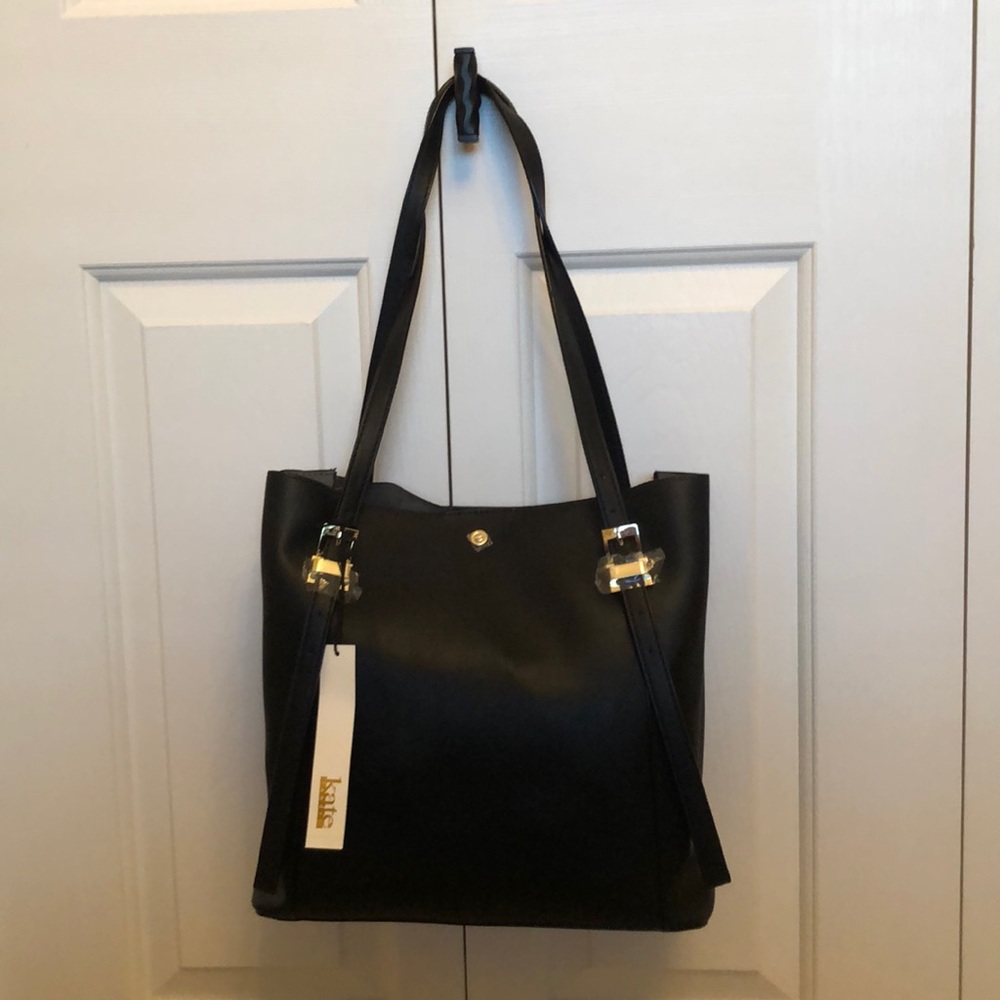 Kate Landry Black Tote